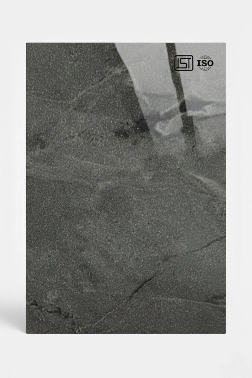 1016 SG | Hazy Marble, Smoky Graphite Grey High Gloss Finish Marble Decorative Laminate - Image 2