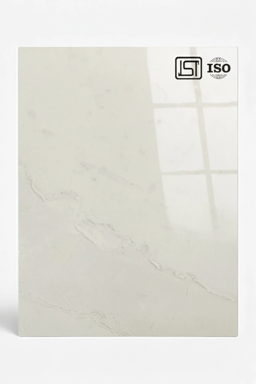 1017 SG | White Magic, Classic White High Gloss Finish Marble Decoraive Laminate - Image 2