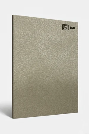1030 LL | Pigeon Grey, Ebony Black Matte Finish Leather Decorative Laminate