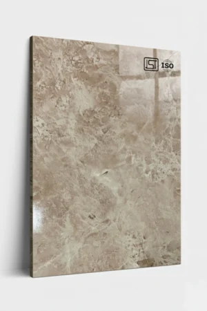 1045 SG | Soft Glint, Beige High Gloss Finish Marble Decorative Laminate