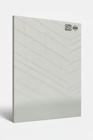 1109 VB | Mint Grey, Off-White Matte Finish Wooden Decorative Laminate