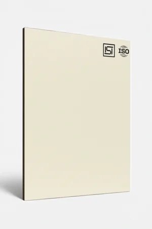 1170 SM | Frosty White, Off -White Silky Matte Finish Fabric Decorative Laminate