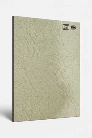 1270 LL | Moon Trace, Warm Taupe Beige Matte Finish Leather Decorative Laminate