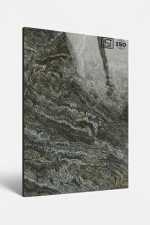 1272 SG | River Veil, Black Granite High Gloss Finish Marble Decorative Laminate