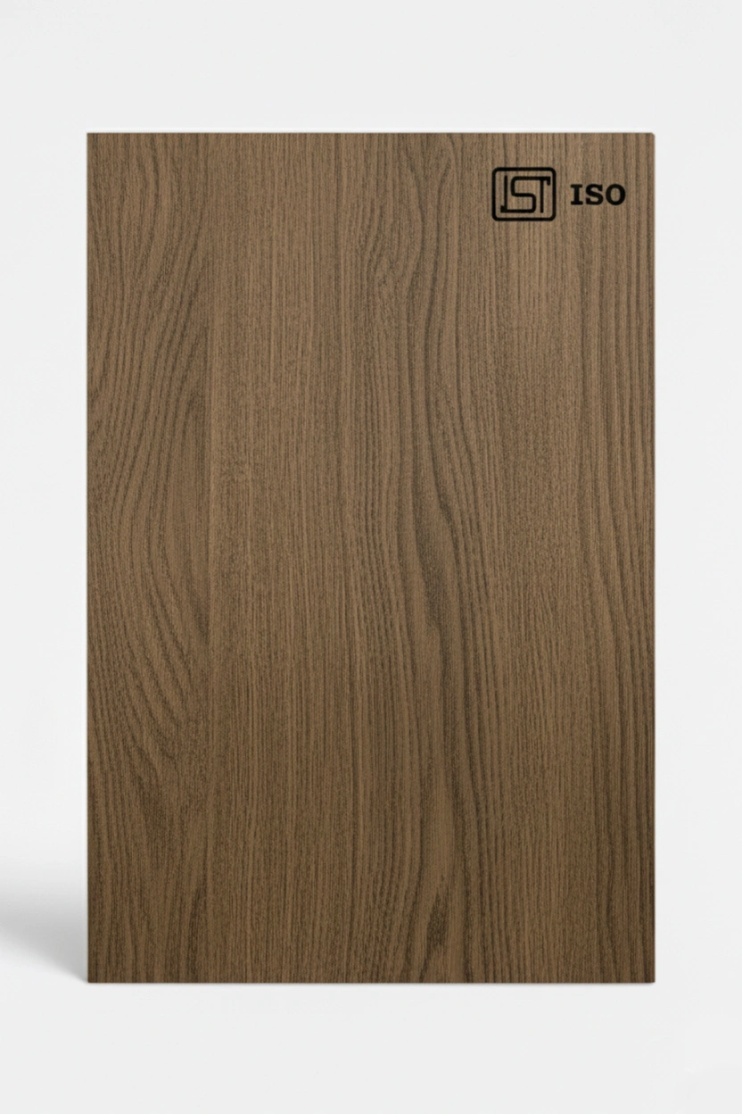 1313 THW | Dark Chocolate, Walnut Brown Matte Finish Wooden Decorative Laminate - Image 2