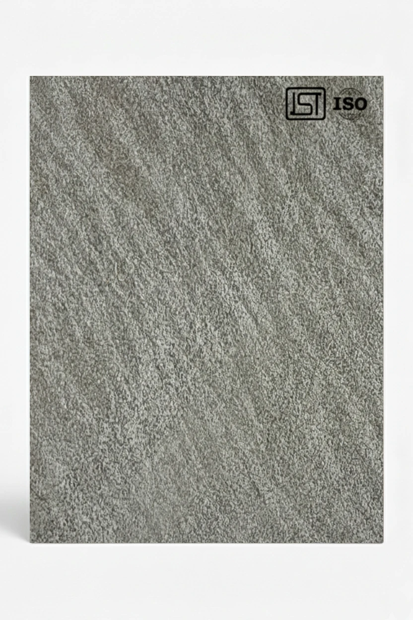 1523 MV | Grey Twill Slate, Warm Ash Grey Matte Finish Marble Decorative Laminate - Image 2