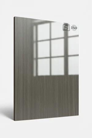 1009 SG | Ashbury, Ash Grey High Gloss Finish Wooden Decorative Laminate