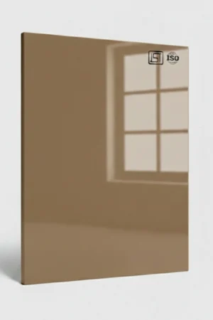 1010 | Tan, Caramel Tan High Gloss Finish Solid Color Decorative Acrylic Laminate