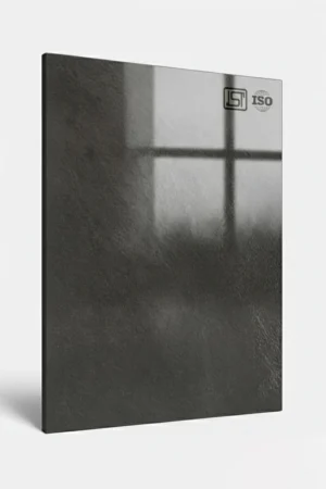 1011 SG | Smoke Wizard, Charcoal Grey High Gloss Finish Marble Decorative Laminate