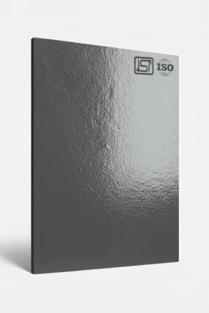 1012 SG | Midnight Magic, Charcoal Grey High Gloss Finish Marble Decorative Laminate