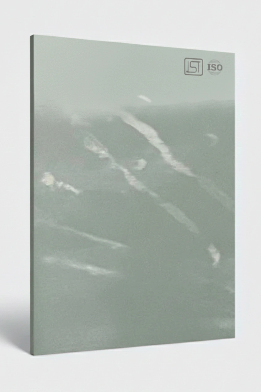 1017 | Concrete, Concrete Grey High Gloss Finish Solid Color Decorative Acrylic Laminate