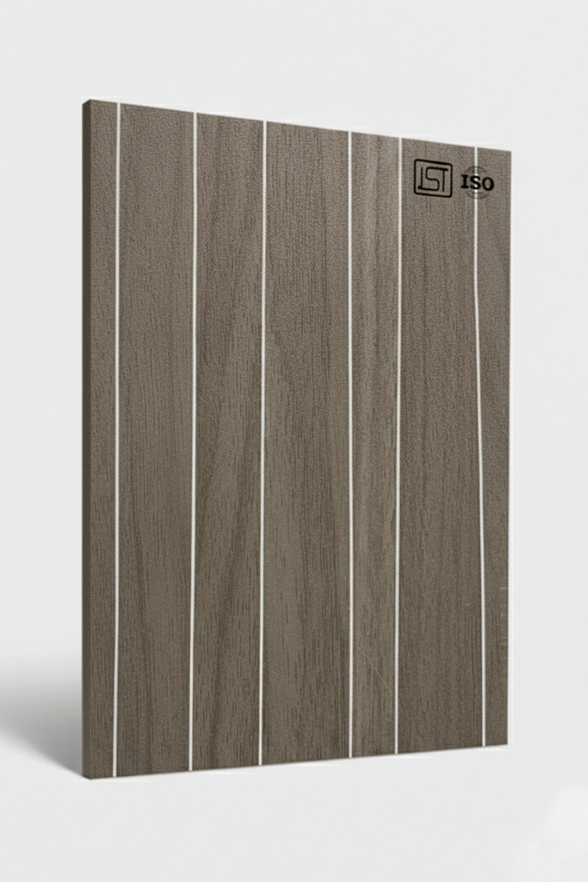1018 SM | Matte Grey, Ash Brown Silky Matte Finish Decorative Wooden Laminate