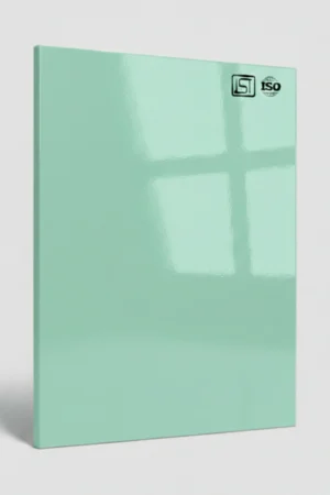 1018 | Turquoise, Aqua Blue High Gloss Finish Solid Color Decorative Acrylic Laminate