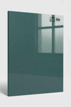 1019 | Dark Aqua Teal, Dark Aqua High Gloss Finish Solid Color Decorative Acrylic Laminate