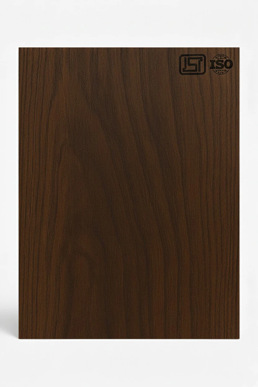 1023 RC | Wooden Bar, Walnut Brown Matte Finish Wooden Decorative Laminate - Image 2