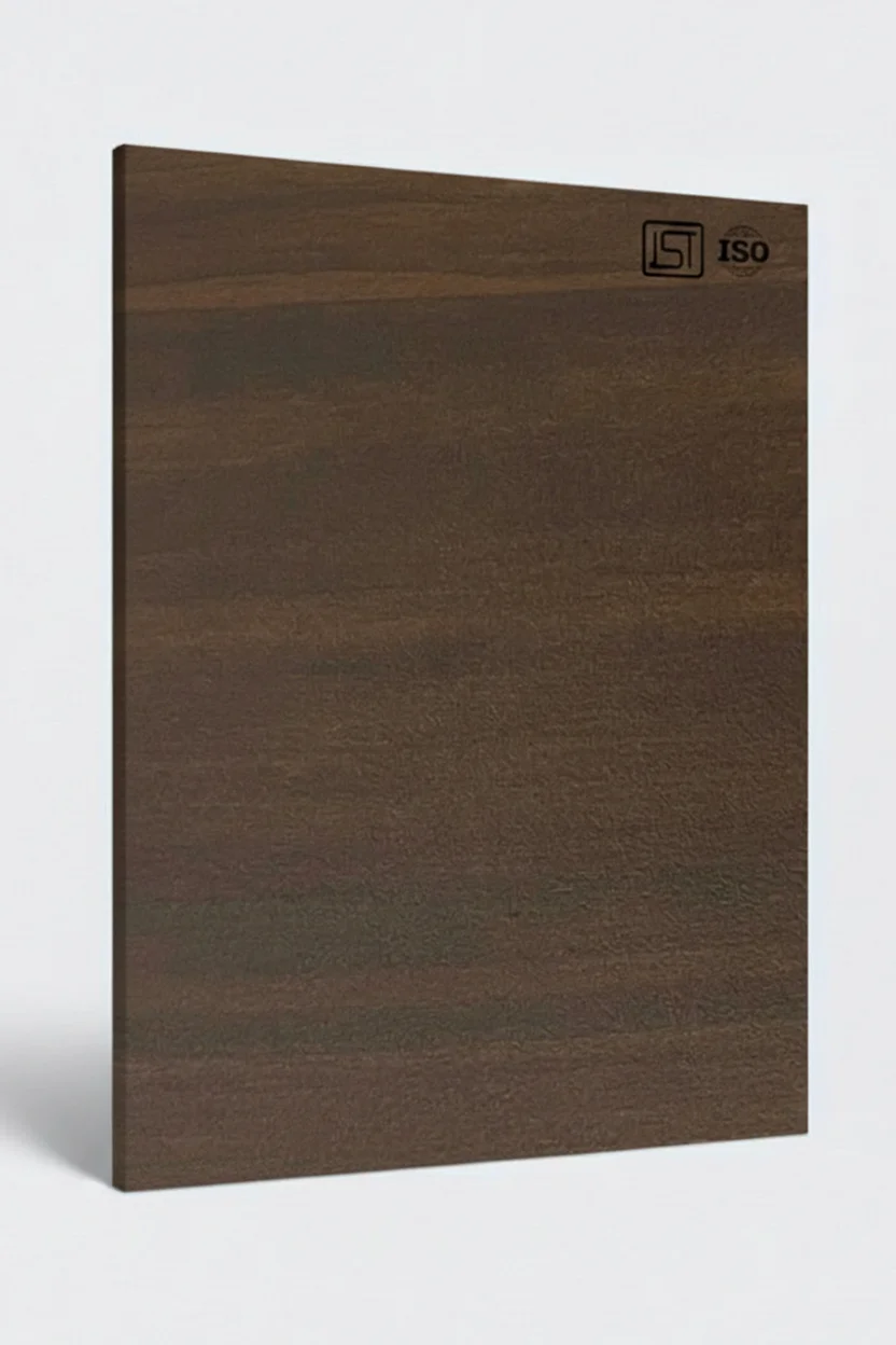 1023 SF | Wooden Bar, Rich Walnut Brown Suede Finish Wooden Decorative Laminate