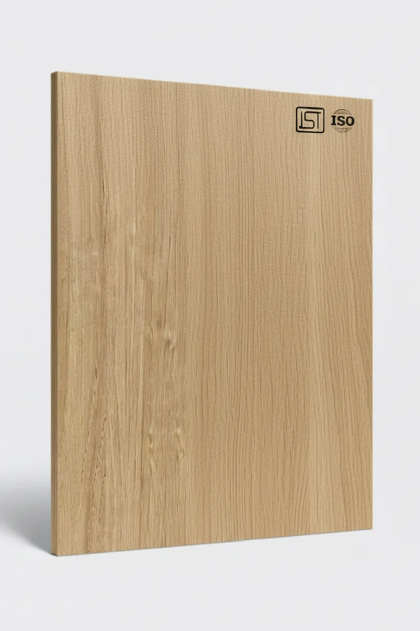 1024 SF | Creme Crown, Natural Oak Beige Suede Finish Wooden Decorative Laminate