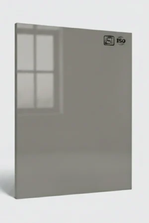 1029 | Kendull, Charcoal Grey High Gloss Finish Solid Color Decorative Acrylic Laminate