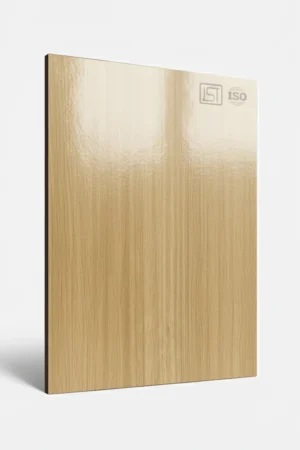 1032 SG | Vanilla Matte, Natural Ash Beige High Gloss Finish Wooden Decorative Laminate