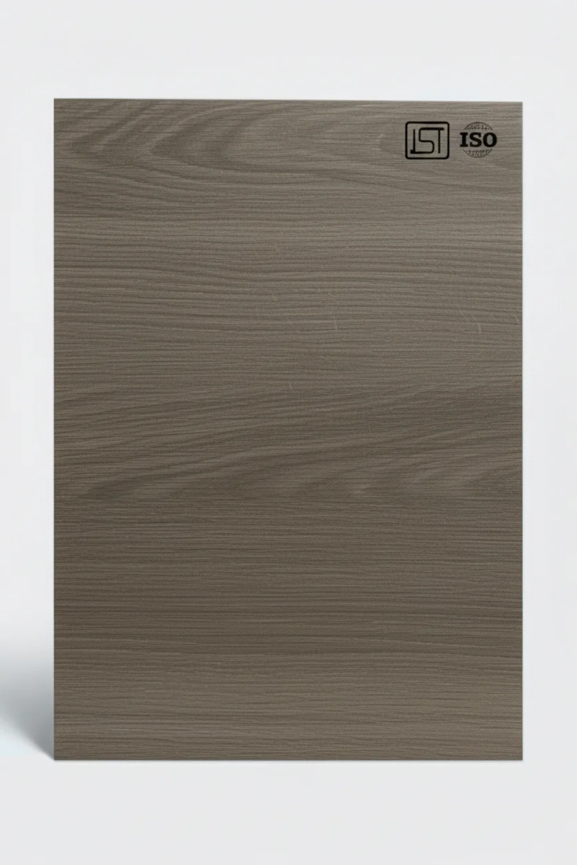 1033 SF | Miraculous Matte, Smoky Walnut Brown Suede Finish Wooden Decorative Laminate - Image 2