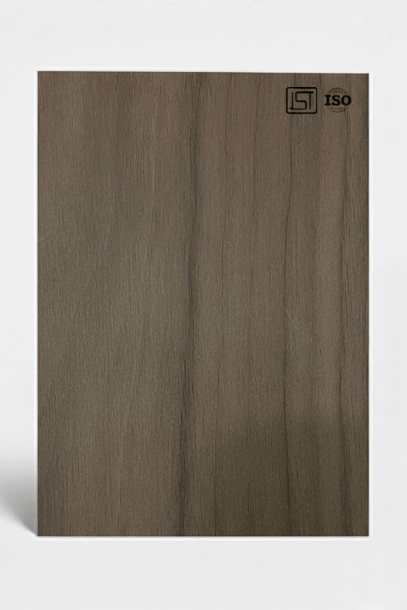 1033 SM | Miraculous Matte, Smoky Walnut Brown Silky Matte Finish Decorative Wooden Laminate - Image 2