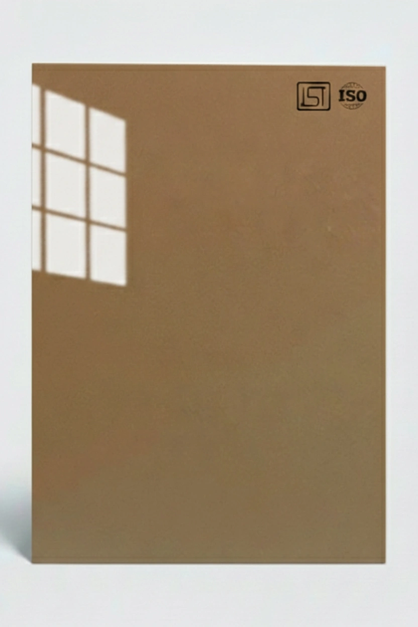 1034 | Beige, Beige High Gloss Decorative Acrylic Laminate - Image 2