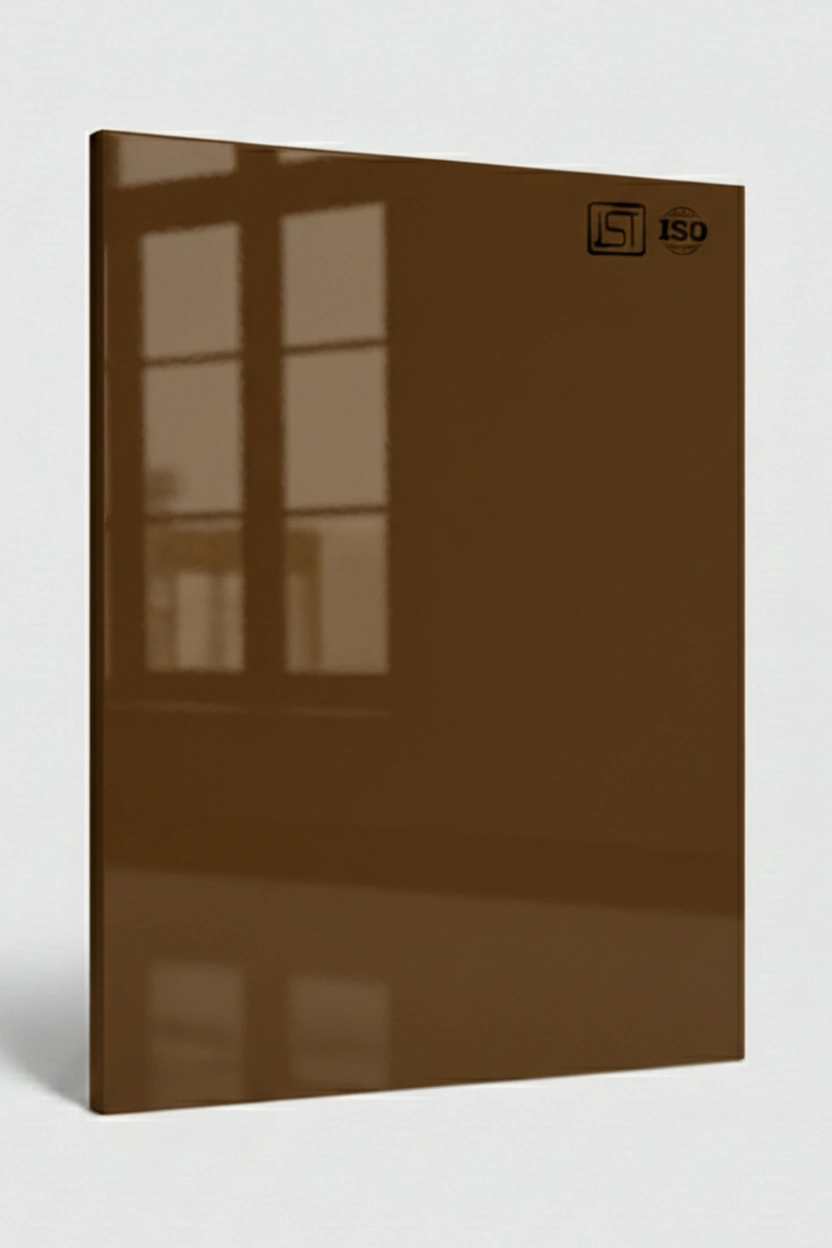 1034 | Beige, Beige High Gloss Decorative Acrylic Laminate