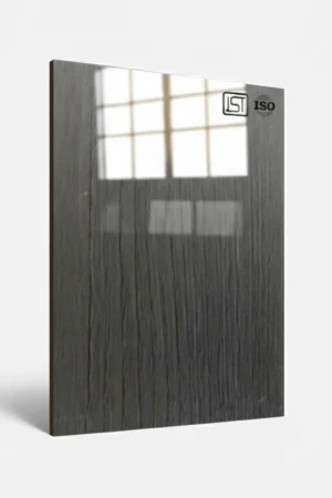 1038 SG | GreyHound, Fossil Grey High Gloss Finish Wooden Decorative Laminate