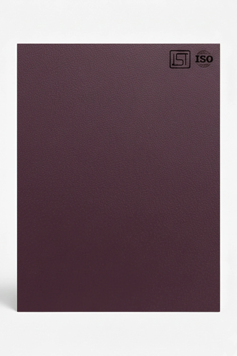 107 SF | Black Current, Dark Violet Suede Finish Decorative Laminate - Image 2