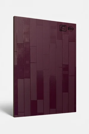 107 SL | Black Current, Dark Violet Subtle Shiny Matte Finish Patterned Wooden Decorative Laminate