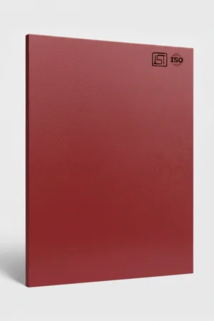 109 SF | Blood Red, Crimson Red Suede Finish Decorative Laminate
