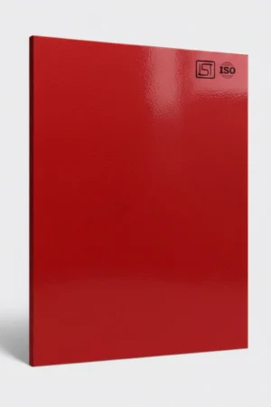 109 SG | Blood Red, Crimson Red High Gloss Finish Solid Color Decorative Laminate