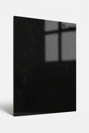 110 SG | Royal Black, Jet Black High Gloss Finish Solid Color Decorative Laminate