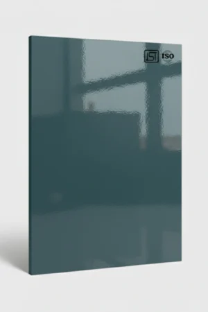 1101 SG | Dusty Sage, Blue Charcoal Smooth Textured Glossy Finish Decorative Laminate