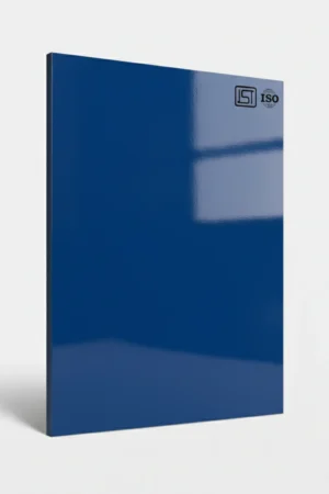 1102 SG | Electric Blue, Navy Blue High Gloss Finish Decorative Laminate