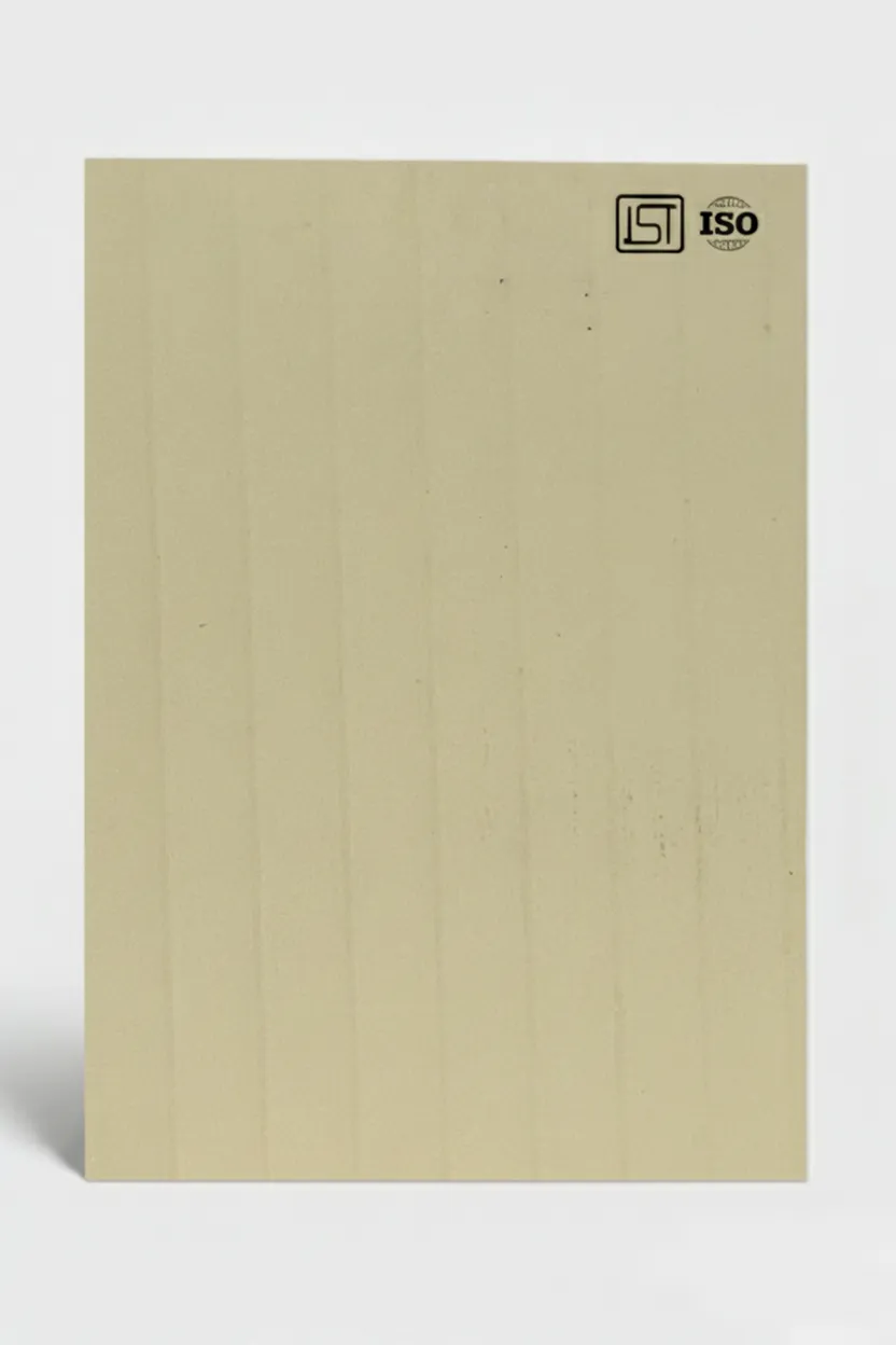 1112 EF | Ivory, Buttermilk Cream Matte Finish Fluted Decorative Laminate - Image 2
