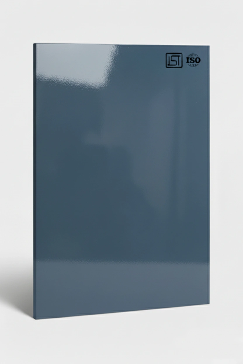 1116 SG | Baby Blue, Slate Blue High Gloss Finish Decorative Laminate