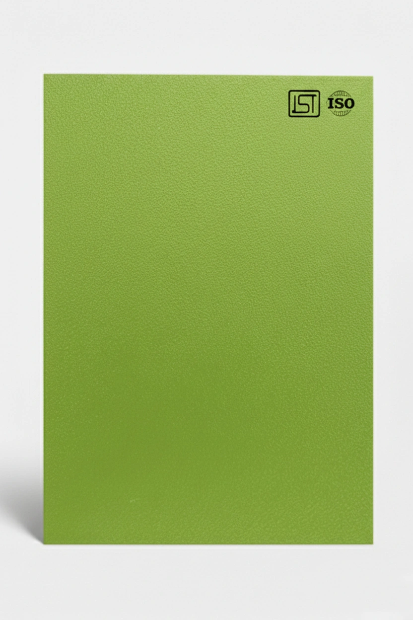 1119 SF | Florescent Green, Bright Lime Green Suede Finish Decorative Laminate - Image 2