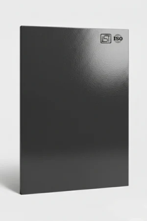 1128 SG | Titanium, Dark Blue Smooth Textured Glossy Finish Decorative Laminate