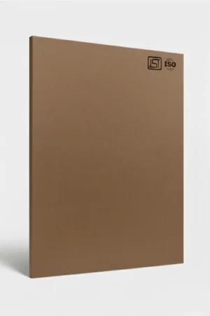 1129 SM | Straw Grey, Light Walnut Brown Smooth Textured Silky Matte Finish Decorative Laminate