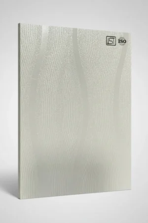 115 CR | Frosty White, Pearl White Silky Matte Finish Wooden Decorative Laminate