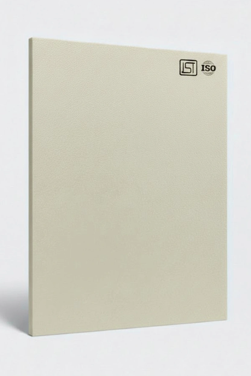 115 SF | Frosty White, Off-White Suede Finish Decorative Laminate