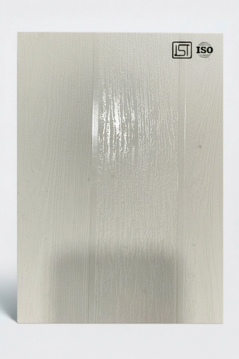 115 VSW | Frosty White, Pearl White Subtle Silky Matte Finish Wooden Decorative Laminate - Image 2