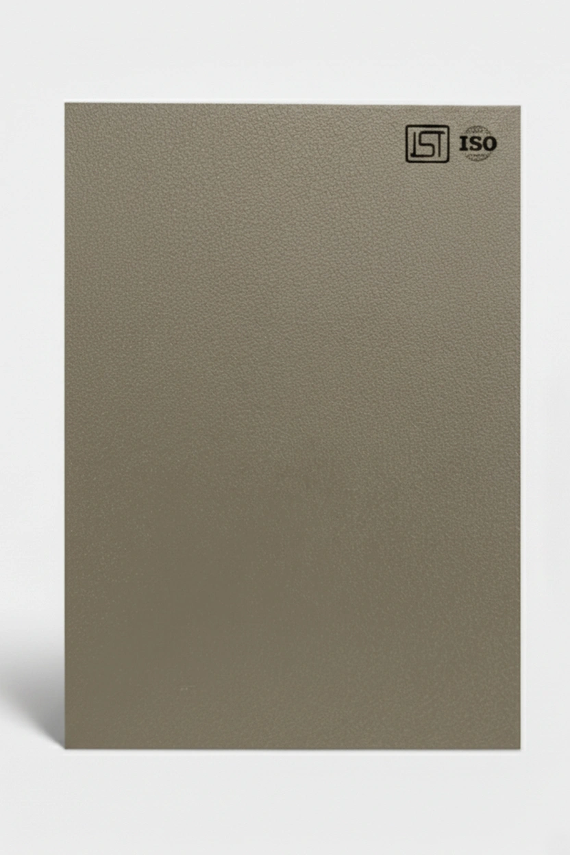 1158 SM | Ashen Olive, Taupe Brown Smooth Textured Silky Matte Finish Decorative Laminate - Image 2