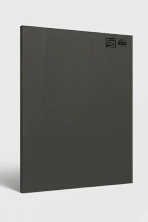 1176 EF | Dark Grey, Dark Grey Matte Finish Fluted Decorative Laminate