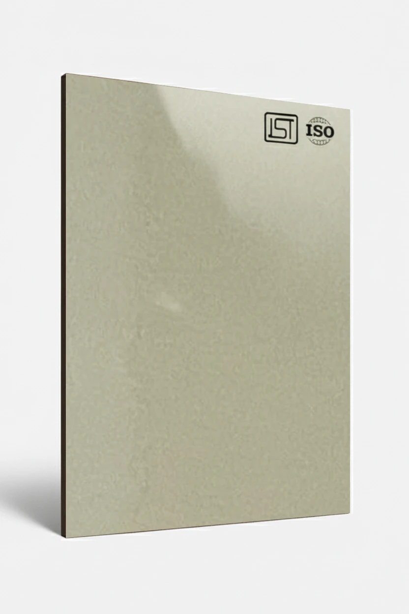 1190 SG | Creamy Ivory, Sand Dune Beige High Gloss Finish Smooth Decorative Laminate