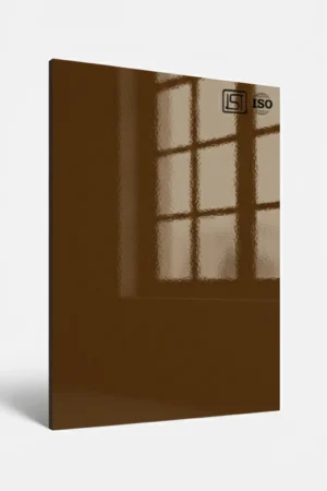 1191 SG | Brown, Dark Brown High Gloss Finish Decorative Laminate
