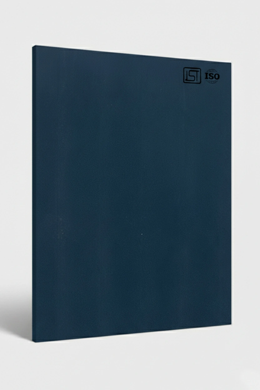 1192 EF | Navy Blue, Navy Blue Matte Finish Fluted Decorative Laminate