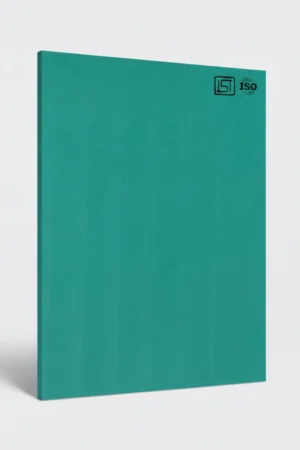 124 ZS | Royal Green, Deep Teal Matte Finish Fluted Decorative Laminate