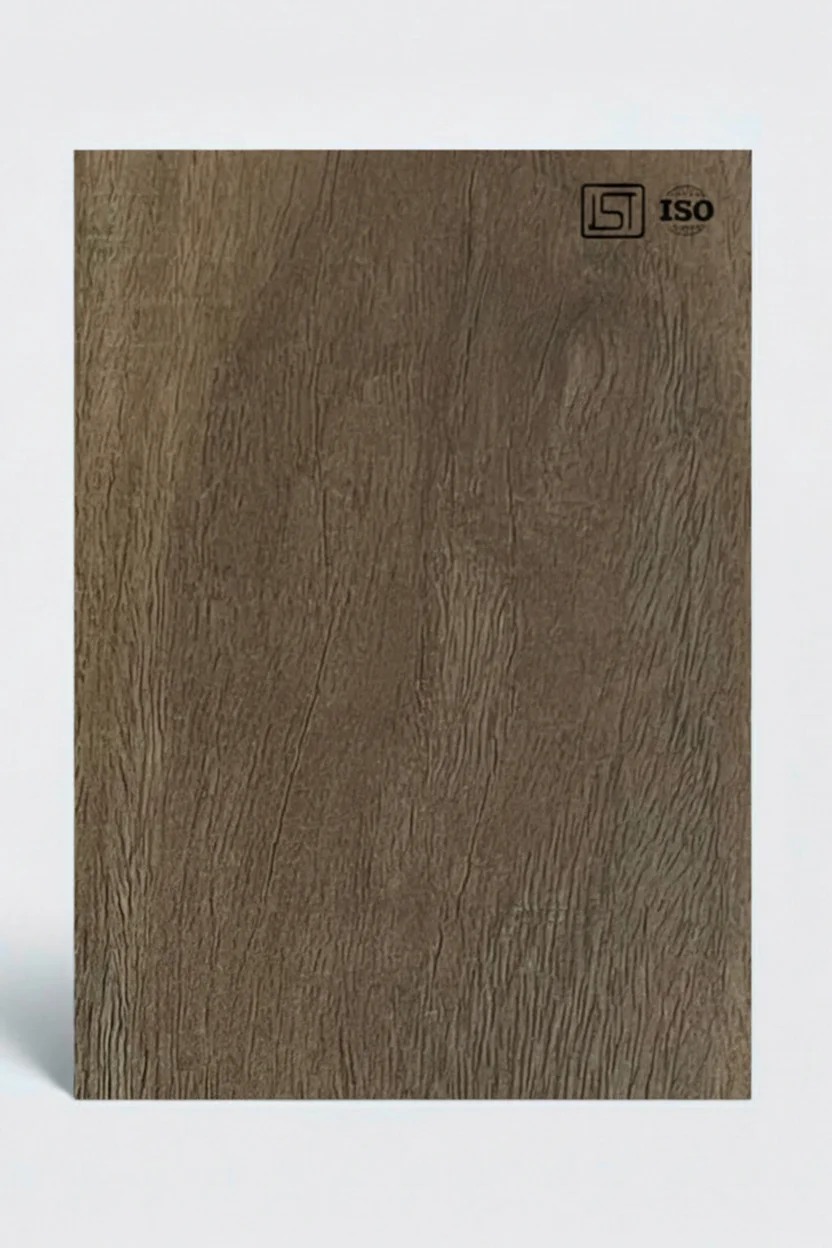 1303 SF | Authentic Hout, Weathered Walnut Suede Finish Wooden Decorative Laminate Sheet - Image 2
